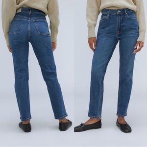 Everlane The ’90s Cheeky® Jean Blue Straight Leg Size 26